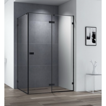Душевой уголок BELBAGNO UNO-195-AH-1-120/80-C-NERO Душевой уголок BELBAGNO UNO-195-AH-1-120/80-C-NERO