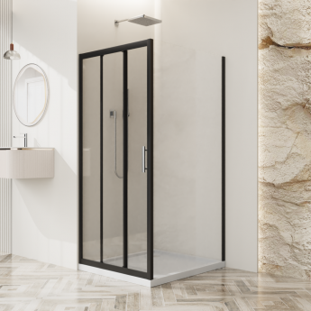 Душевой уголок BELBAGNO UNO-195-AHF-31-100/90-C-Cr Душевой уголок BELBAGNO UNO-195-AHF-31-100/90-C-Cr