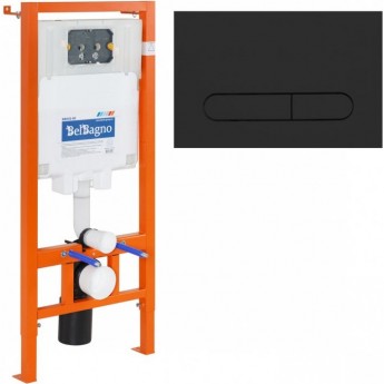 Инсталляция для подвесного унитаза BELBAGNO BB002-80/BB007-PR-NERO.M Инсталляция для подвесного унитаза BELBAGNO BB002-80/BB007-PR-NERO.M