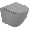 Подвесной безободковый унитаз BELBAGNO COLORATO BB062CHR-GR
