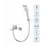 Смеситель для ванны и душа BELBAGNO LUCE LUC-VASM хром LUC-VASM-CRM