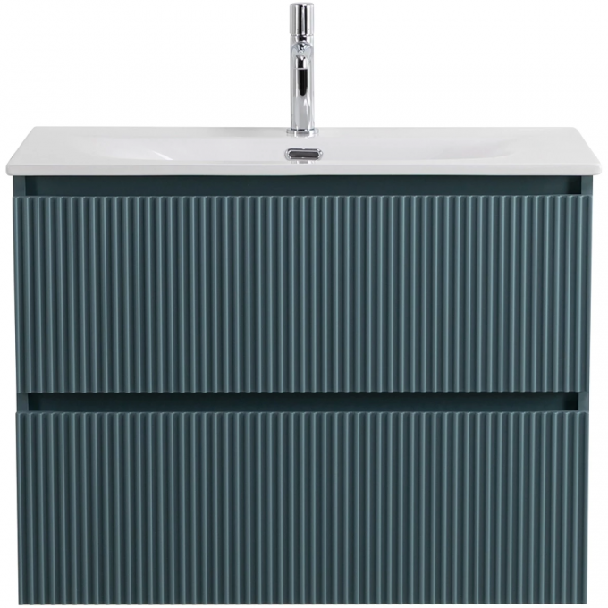 Тумба под раковину BELBAGNO подвесная голубой матовый UNO-MINI-800-2C-SO-AO