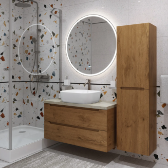 Тумба Rovere Nature 80 см BELBAGNO ETNA ETNA80RN-KEPMCO-1302-SET Тумба Rovere Nature 80 см BELBAGNO ETNA ETNA80RN-KEPMCO-1302-SET