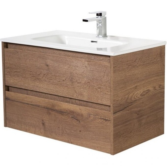Тумба со столешницей и накладной раковиной подвесная BELBAGNO KRAFT 100 KRAFT100RT-KEPMGL-1084-H316-SET Тумба со столешницей и накладной раковиной подвесная BELBAGNO KRAFT 100 KRAFT100RT-KEPMGL-1084-H316-SET