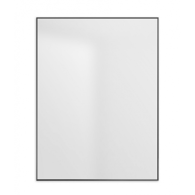 Зеркало в алюминиевой раме BELBAGNO , 500x20x800 SPC-AL-500-800 Nero